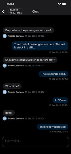 FL3XX Chat Conversation