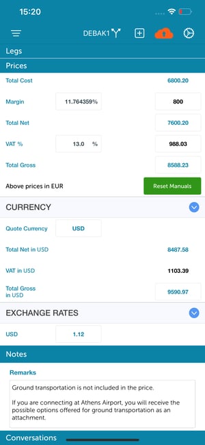 Select a Different Currency