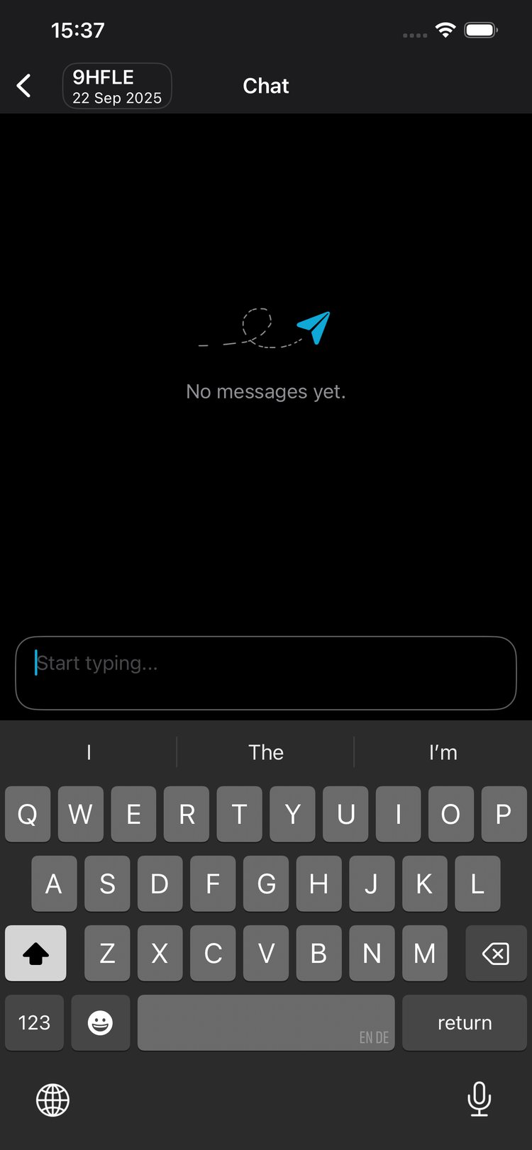 Dispatch App - FL3XX Chat