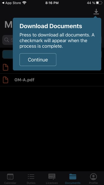 Initial Download Process