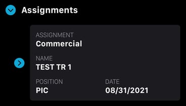 Licenses (Crew/Dispatch app)