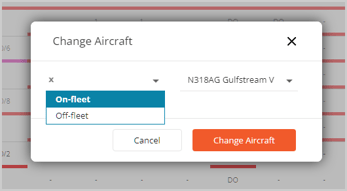 RN Change Aircraft 1