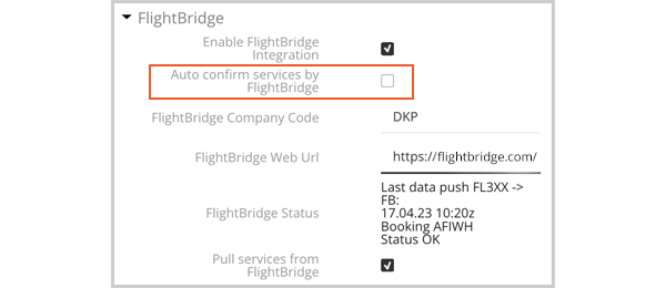 AutoUpdate FlightBridge PU 1.14