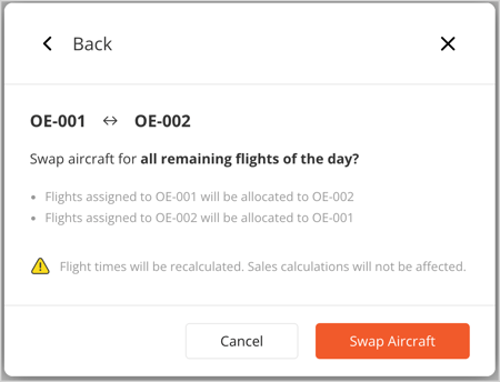 Aircraft Change 3