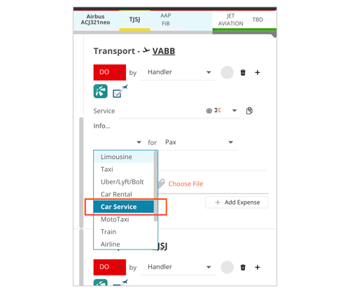 2 Add Car Service to Transport Type List_S