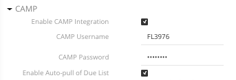 Integration Settings