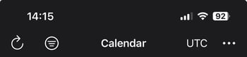 Calendar Detail View