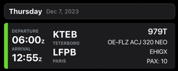Flight Status Color-Coding