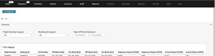 FRAT report - available on BRIGHT