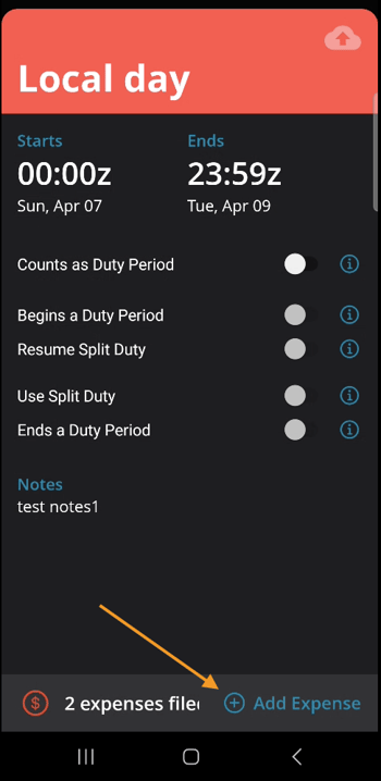 Managing Expenses in the Crew App
