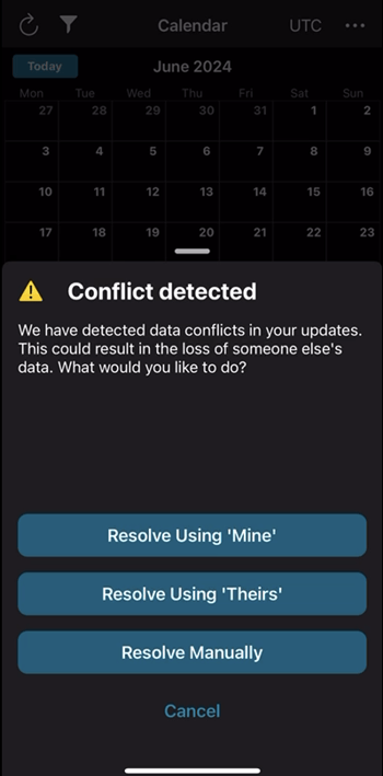 Conflict Detection