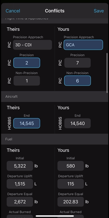 Enhanced Conflict Resolution in the Crew App