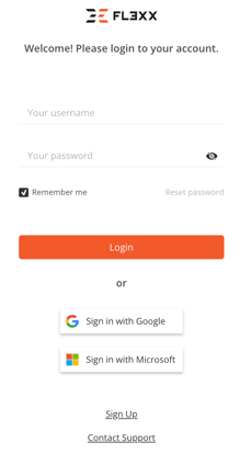 How do you reset your FL3XX account password.