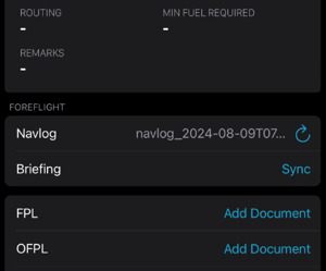 For ForeFlight users on iOS