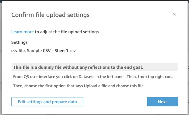Preview and Edit Data