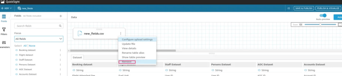 Remove the CSV File