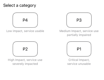 Select a Category