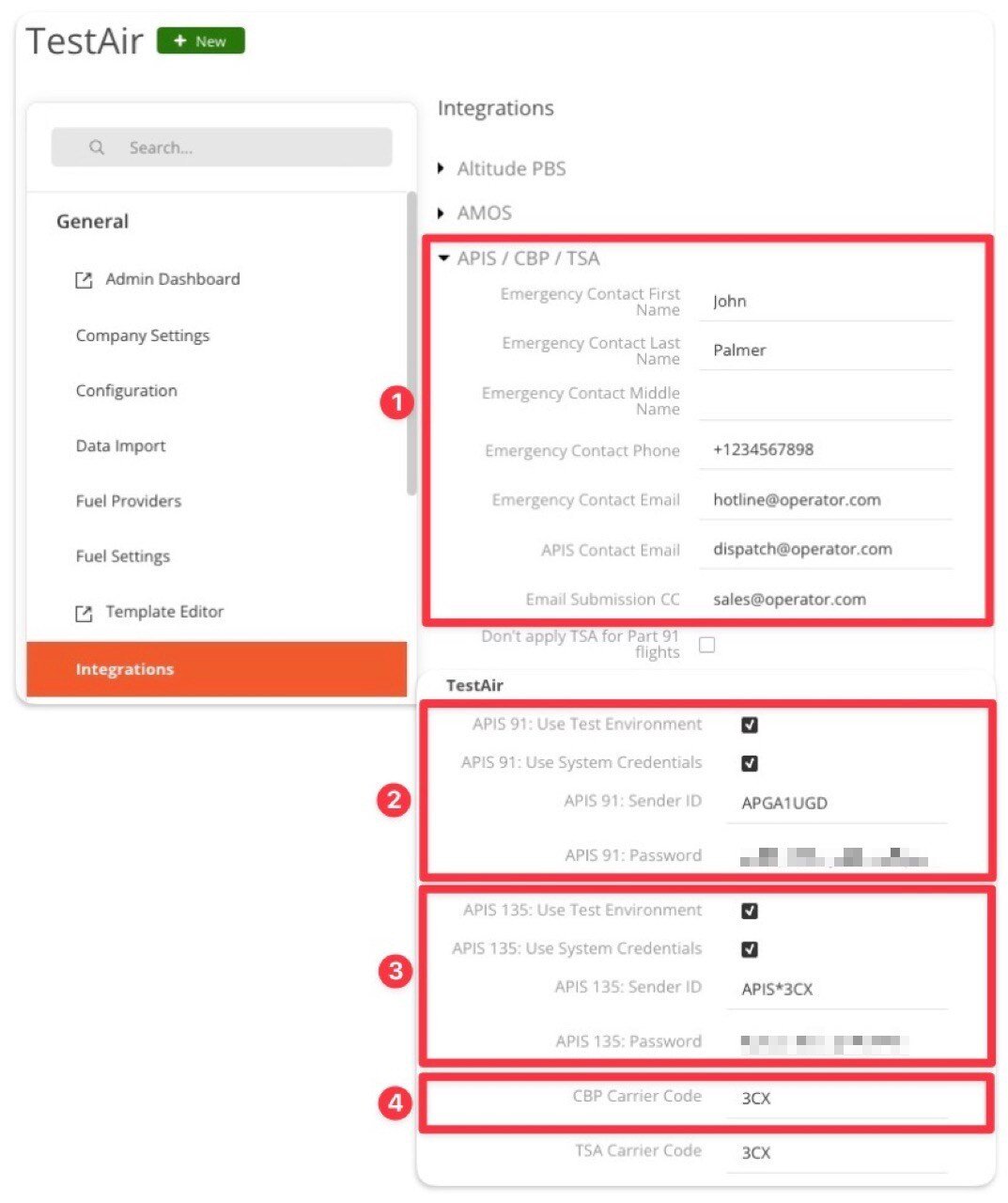 Eapi Checklist US eAPIS
