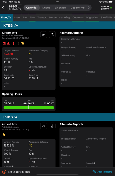 Simulator Screenshot - iPad mini (A17 Pro) - from to