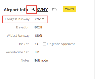 RWY Length