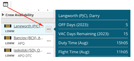 Crew Info