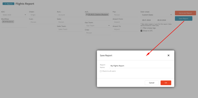 Custom Reports 