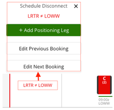 Schedule Disconnect