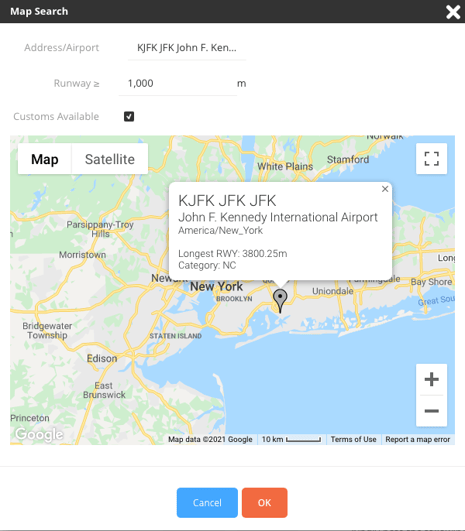 map search