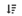 Sort button icon