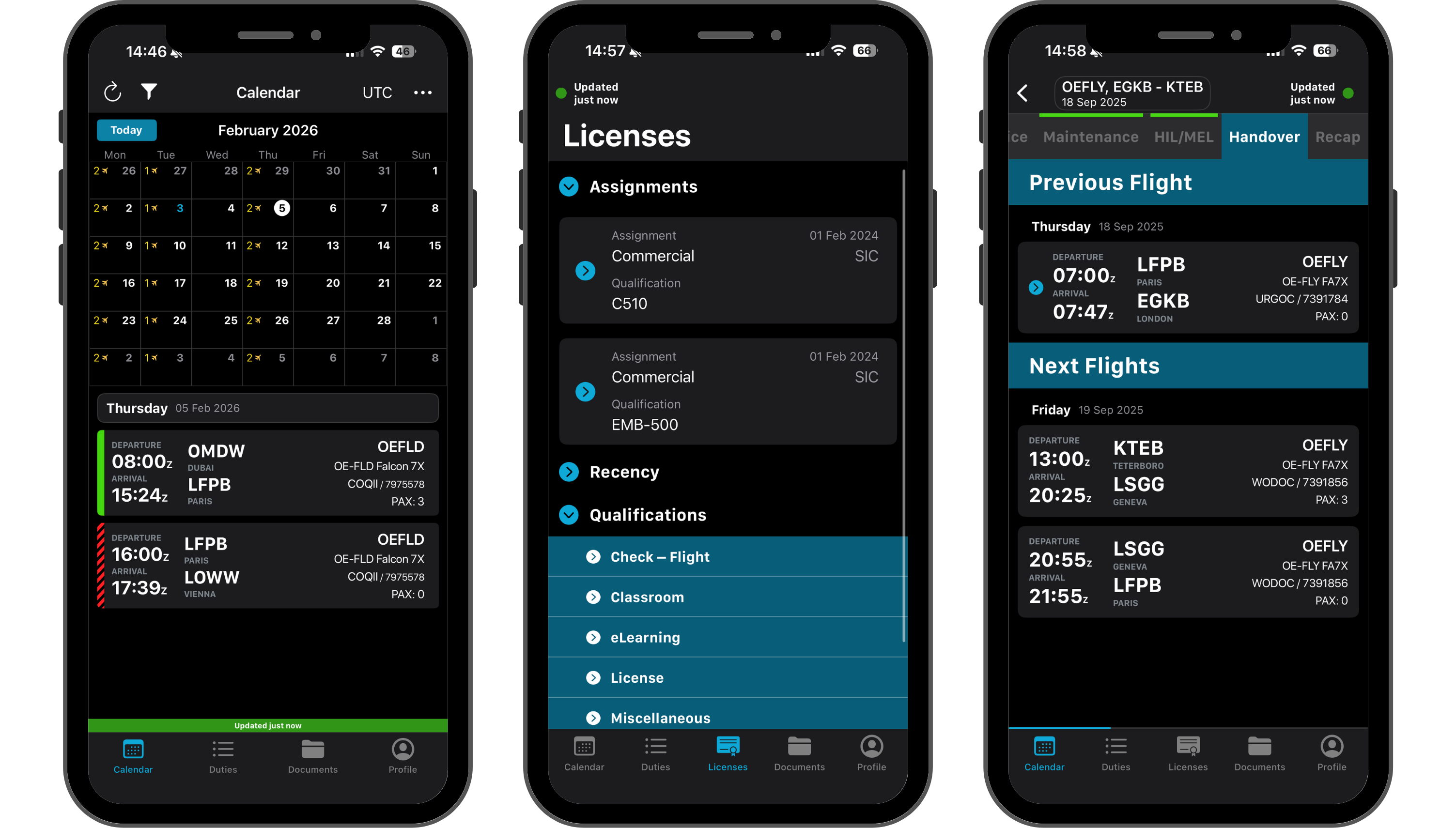 Crew App Screenshots