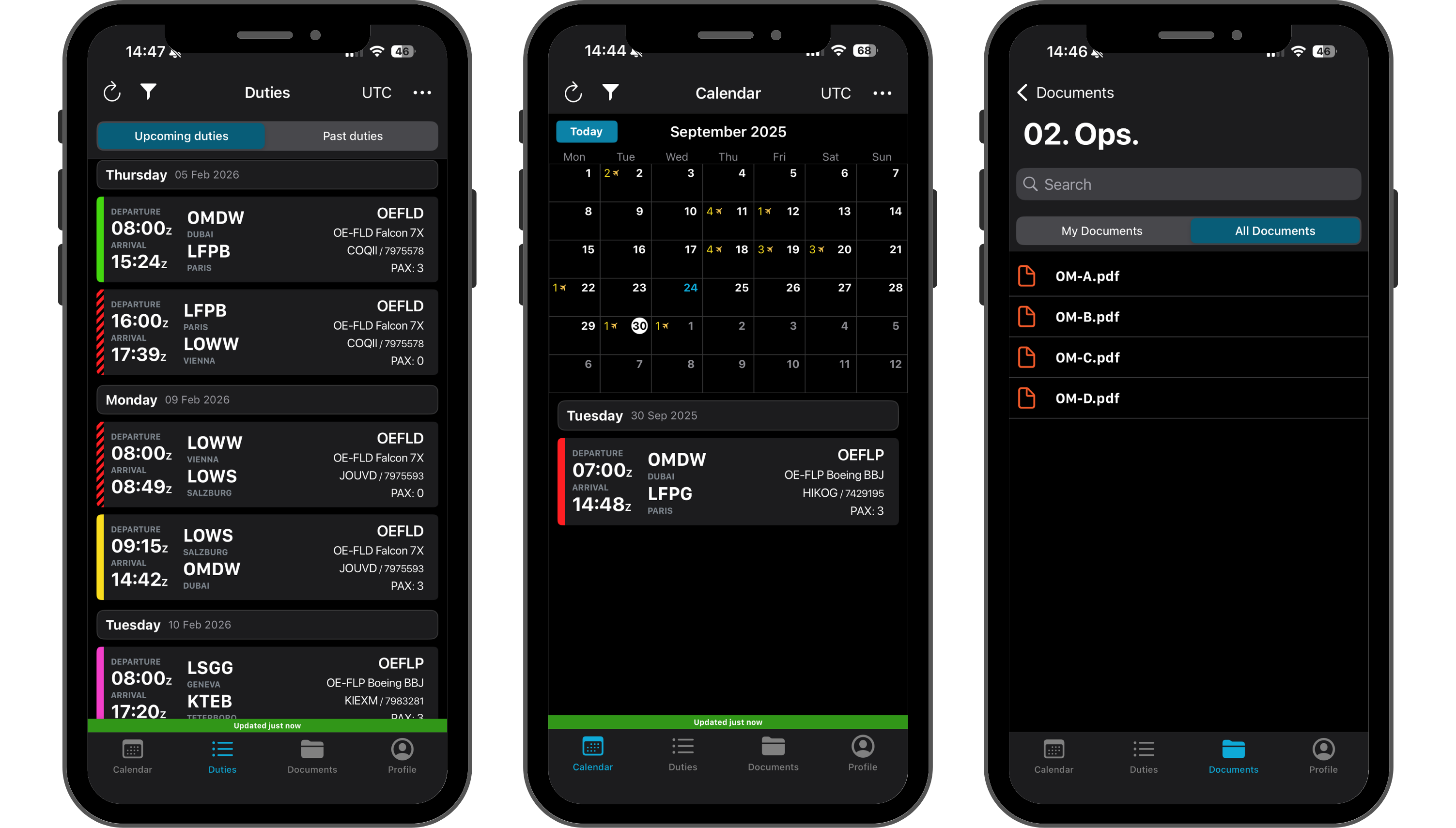 Dispatch App Screenshots