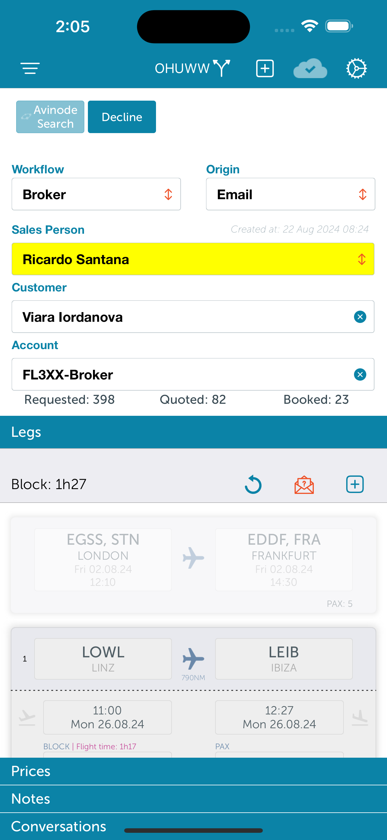 Broker Workflow