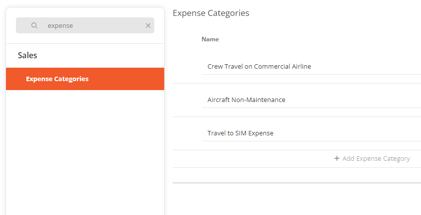 Expense Line Item Expense Management