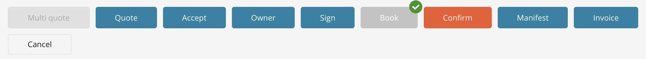 Workflow Buttons