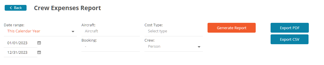 The Crew Expense Report