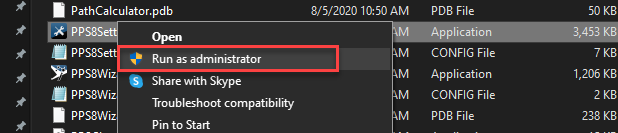 Rightclick this and run as Administrator