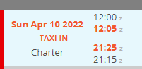 TAXI IN